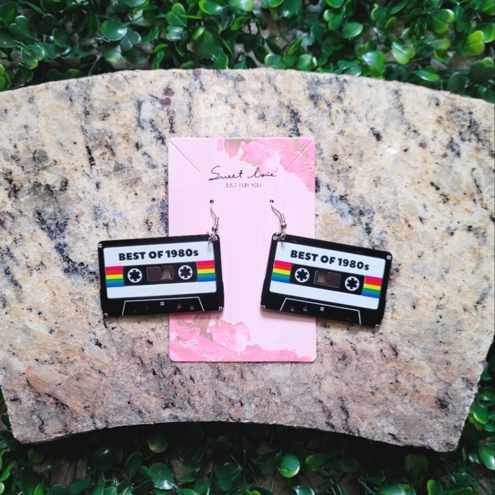 Casette Earrings Retro✨️ - Picture 5 of 8